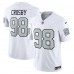 Джерси Las Vegas Raiders Maxx Crosby Nike White Vapor F.U.S.E. Limited