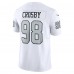 Джерси Las Vegas Raiders Maxx Crosby Nike White Vapor F.U.S.E. Limited