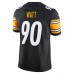 Игровая джерси T.J. Watt Pittsburgh Steelers Nike Vapor F.U.S.E. Limited - Black