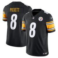 Джерси Pittsburgh Steelers Kenny Pickett Nike Black Vapor F.U.S.E. Limited