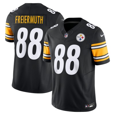 Игровая джерси Pat Freiermuth Pittsburgh Steelers Nike Vapor F.U.S.E. Limited - Black