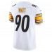 Игровая джерси T.J. Watt Pittsburgh Steelers Nike Vapor F.U.S.E. Limited - White
