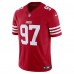 Игровая джерси Nick Bosa San Francisco 49ers Nike Vapor F.U.S.E. Limited - Scarlet