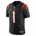 Джерси Ja'Marr Chase Cincinnati Bengals Nike  Vapor Untouchable Limited - Black