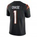 Джерси Ja'Marr Chase Cincinnati Bengals Nike  Vapor Untouchable Limited - Black