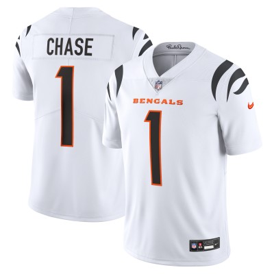 Джерси Ja'Marr Chase Cincinnati Bengals Nike  Vapor Untouchable Limited - White