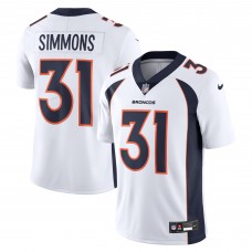 Игровая джерси Justin Simmons Denver Broncos Nike  Vapor Untouchable Limited - White