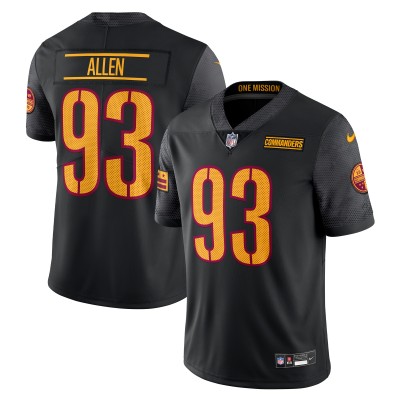 Джерси Jonathan Allen Washington Commanders Nike Alternate Vapor Untouchable Limited - Black