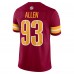 Игровая джерси Jonathan Allen Washington Commanders Nike  Vapor Untouchable Limited - Burgundy