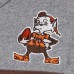 Толстовка Cleveland Browns Mitchell & Ness Head Coach - Orange/Heathered Gray
