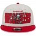 Бейсболка Tampa Bay Buccaneers New Era 2023 NFL Draft 9FIFTY Snapback - Stone/Red