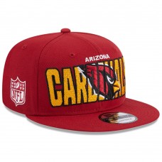 Бейсболка Arizona Cardinals New Era 2023 NFL Draft 9FIFTY Snapback - Cardinal