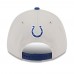 Бейсболка Indianapolis Colts New Era 2023 NFL Draft 9FORTY - Stone/Royal