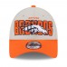 Бейсболка Denver Broncos New Era 2023 NFL Draft 9FORTY - Stone/Orange