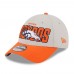 Бейсболка Denver Broncos New Era 2023 NFL Draft 9FORTY - Stone/Orange