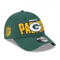 Green Bay Packers New Era 2023 NFL Draft 9FORTY Adjustable Hat - Green