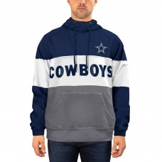 Толстовка Dallas Cowboys New Era Fleece Star - Navy/Gray