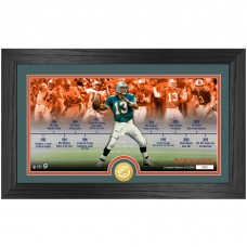Miami Dolphins Dan Marino Highland Mint 12 x 20 Timeline Pano Photo Mint