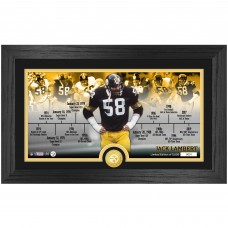 Pittsburgh Steelers Jack Lambert Highland Mint 12 x 20 Timeline Pano Photo Mint