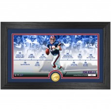 Buffalo Bills Jim Kelly Highland Mint 12 x 20 Timeline Pano Photo Mint