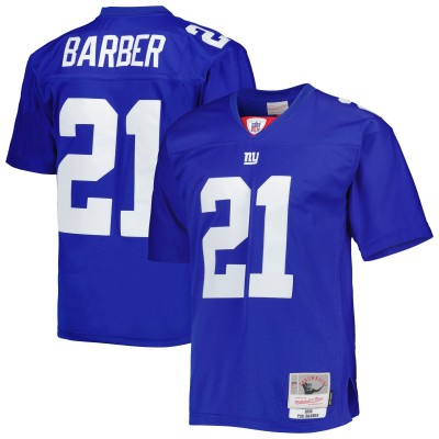 Игровая джерси Tiki Barber New York Giants Mitchell & Ness 2005 Legacy Replica - Royal