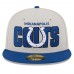 Бейсболка Indianapolis Colts New Era 2023 NFL Draft On Stage 59FIFTY - Stone/Royal