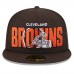 Бейсболка Cleveland Browns New Era 2023 NFL Draft 59FIFTY - Brown