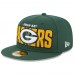 Бейсболка Green Bay Packers New Era 2023 NFL Draft 59FIFTY - Green