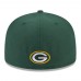 Бейсболка Green Bay Packers New Era 2023 NFL Draft 59FIFTY - Green