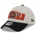 Бейсболка Cincinnati Bengals New Era 2023 NFL Draft 39THIRTY - Stone/Black