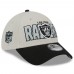 Бейсболка Las Vegas Raiders New Era 2023 NFL Draft 39THIRTY - Stone/Black Бейсболка Las Vegas Raiders New Era 2023 NFL Draft 39THIRTY - Stone/Black