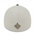 Бейсболка New Orleans Saints New Era 2023 NFL Draft 39THIRTY - Stone/Black