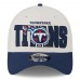 Бейсболка Tennessee Titans New Era 2023 NFL Draft 39THIRTY - Stone/Navy