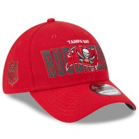 Бейсболка Tampa Bay Buccaneers New Era 2023 NFL Draft 39THIRTY - Red