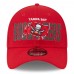 Бейсболка Tampa Bay Buccaneers New Era 2023 NFL Draft 39THIRTY - Red