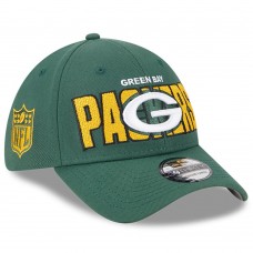 Бейсболка Green Bay Packers New Era 2023 NFL Draft 39THIRTY - Green