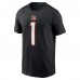 Футболка с номером Ja'Marr Chase Cincinnati Bengals Nike - Black