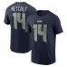 Футболка с номером DK Metcalf Seattle Seahawks Nike - College Navy