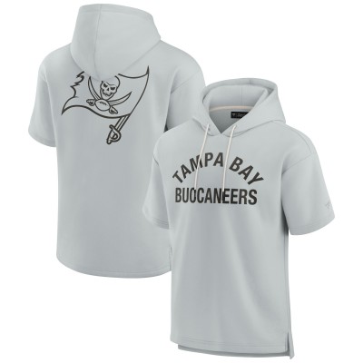 Футболка на молнии Tampa Bay Buccaneers Fanatics Signature Unisex Super Soft Fleece - Gray