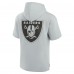 Футболка на молнии Las Vegas Raiders Fanatics Signature Unisex Super Soft Fleece - Gray