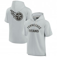 Толстовка Tennessee Titans Unisex Elements Super Soft Fleece Short Sleeve - Gray