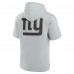 Футболка на молнии New York Giants Fanatics Signature Unisex Super Soft Fleece - Gray