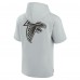 Толстовка Atlanta Falcons Unisex Elements Super Soft Fleece Short Sleeve - Gray