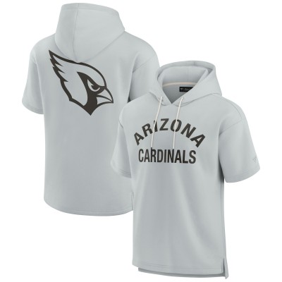 Футболка с капюшоном Arizona Cardinals Unisex Elements Super Soft Fleece - Gray