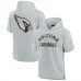 Футболка с капюшоном Arizona Cardinals Unisex Elements Super Soft Fleece - Gray