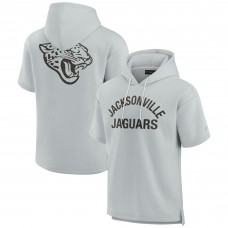Толстовка Jacksonville Jaguars Unisex Elements Super Soft Fleece Short Sleeve - Gray