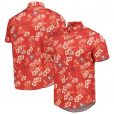 Рубашка с коротким рукавом San Francisco 49ers Reyn Spooner Kekai - Scarlet