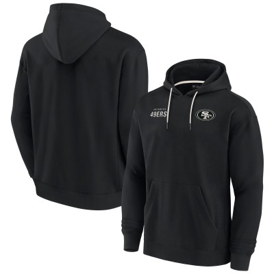Толстовка San Francisco 49ers Unisex Elements Super Soft Fleece - Black