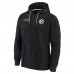 Unisex Pittsburgh Steelers Fanatics Black Elements Super Soft Fleece Pullover Hoodie