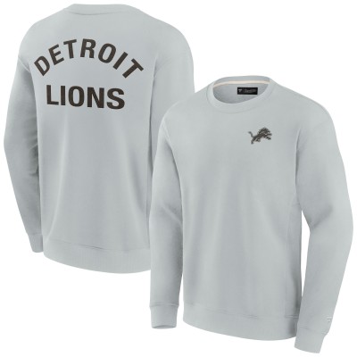 Кофта Detroit Lions Unisex Super Soft Crew - Gray